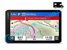 GARMIN CamperCam 795 navigacija kemperiams su 7 colių ekranu ir integruotu vaizdo registratoriumi