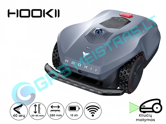 Hookii Neomow X belaidis vejos robotas 
