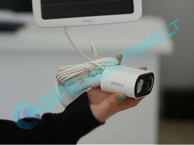 IMOU 3MP Lauko WiFi kamera su baterija ir saules panele