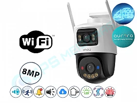 IMOU Dvigubos akies Cruiser Pro 8MP PT DUAL WiFi kamera