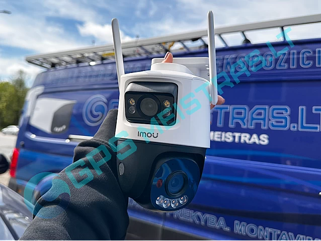IMOU Dvigubos akies Cruiser Pro su švyturėliais 8MP PT DUAL WiFi kamera