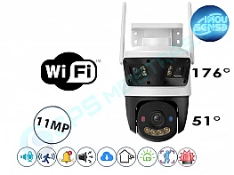 IMOU Trigubos akies Cruiser 11MP PT DUAL WiFi kamera