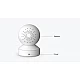 Reolink valdoma WiFi kamera E1 ZOOM 5Mpix, x3 artinimas