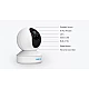 Reolink valdoma WiFi kamera E1 ZOOM 5Mpix, x3 artinimas
