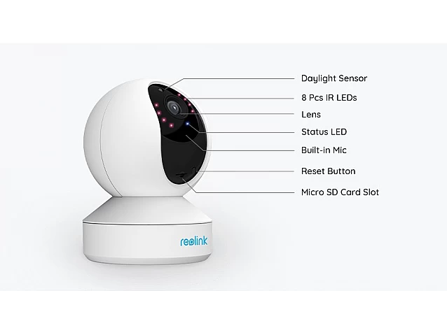 Reolink valdoma WiFi kamera E1 3Mpix