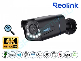 Reolink P430 4K PoE IP kamera su prožektoriumi ir spalvotu naktiniu matymu