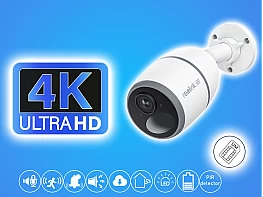 Reolink 4K Go Plus 4G kamera su SIM ir baterija