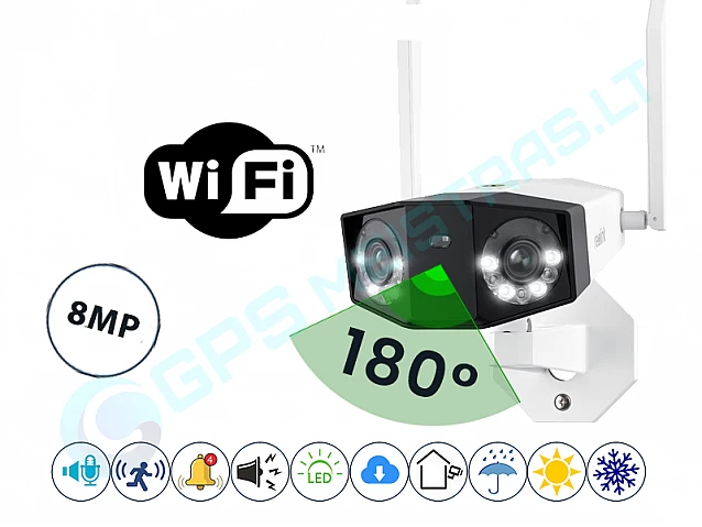 Reolink dvigubos akies 4K WiFi kamera