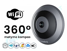Reolink kupolinė 360 FishEye serijos wifi kamera