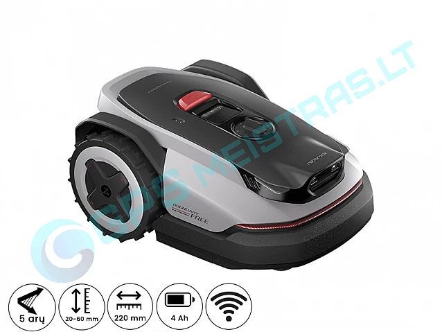 RockNeo Q105 vejos robotas iki 5 arų