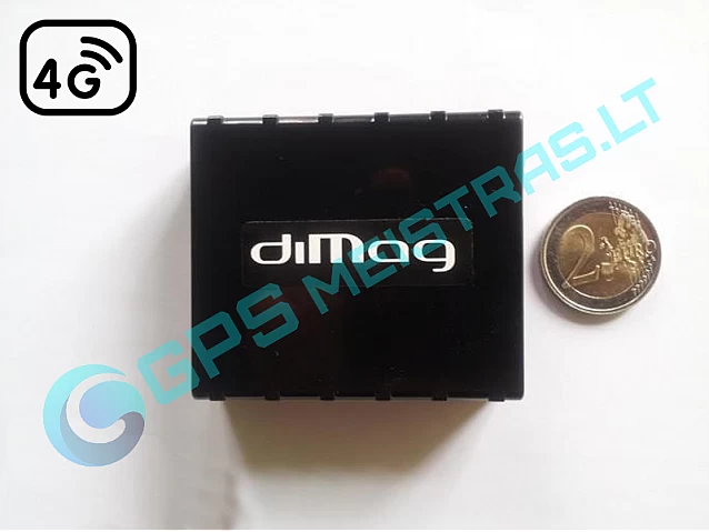Profesionalus GPS seklys diMag su kompiuterio skaitytuvu ir 4G ryšiu