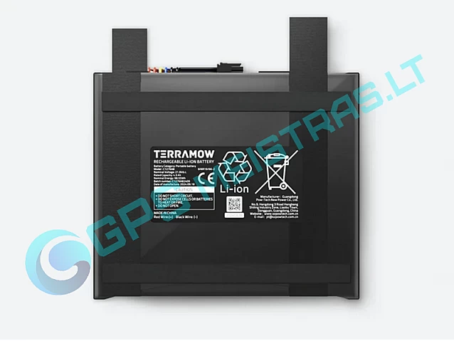 Terramow S vejos roboto akumuliatorius