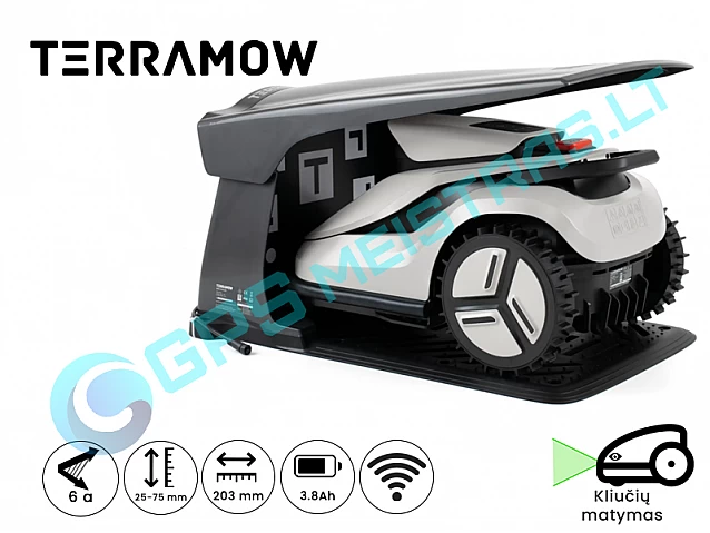 Belaidis TerraMow V600 vejos robotas