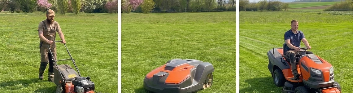 Vejos robotas, traktoriukas ar samdomas pjovėjas: kas labiau apsimoka per 5 metus?