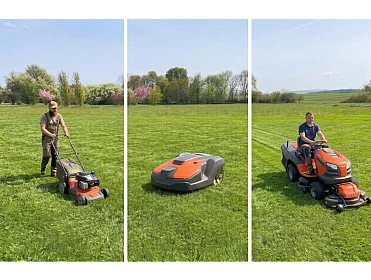 Vejos robotas, traktoriukas ar samdomas pjovėjas: kas labiau apsimoka per 5 metus?