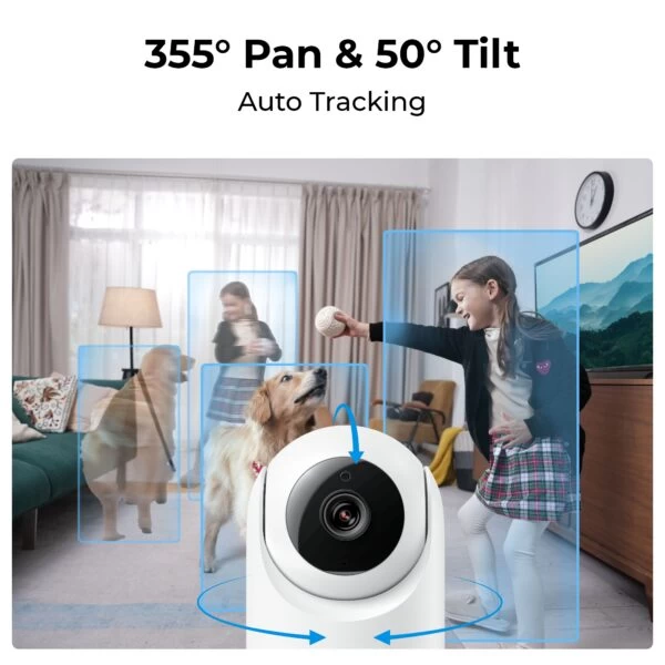 Reolink E321 pasukimas ir pakreipimas