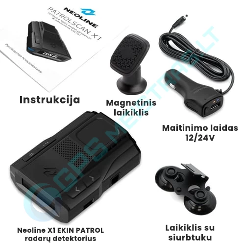 Neoline Patrolscan X1 komplektacija