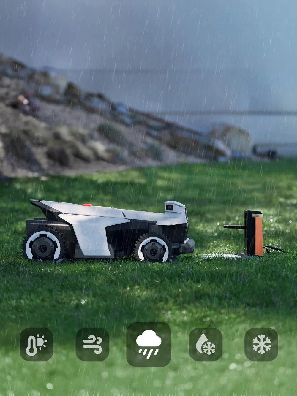 Segway Navimow X4 – lietus