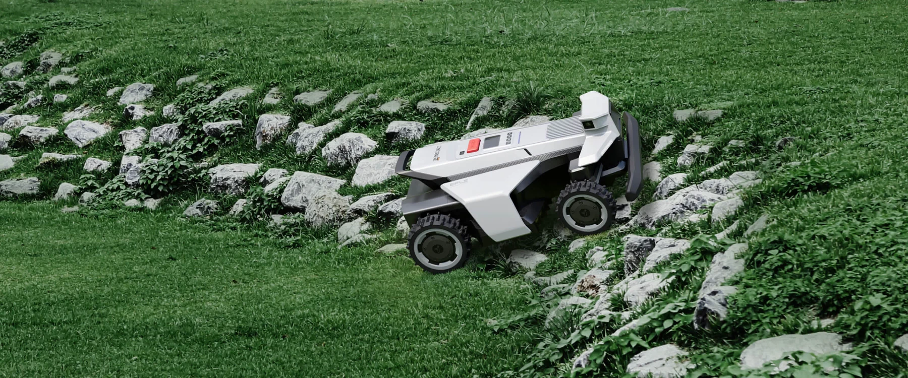 Segway Navimow X4 – svorio paskirstymas