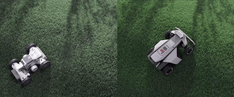 Segway Navimow X4 – vairavimas